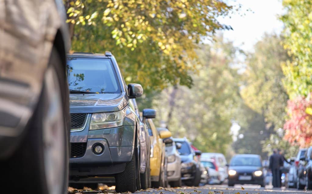 Cubs Parking Around Wrigley Field