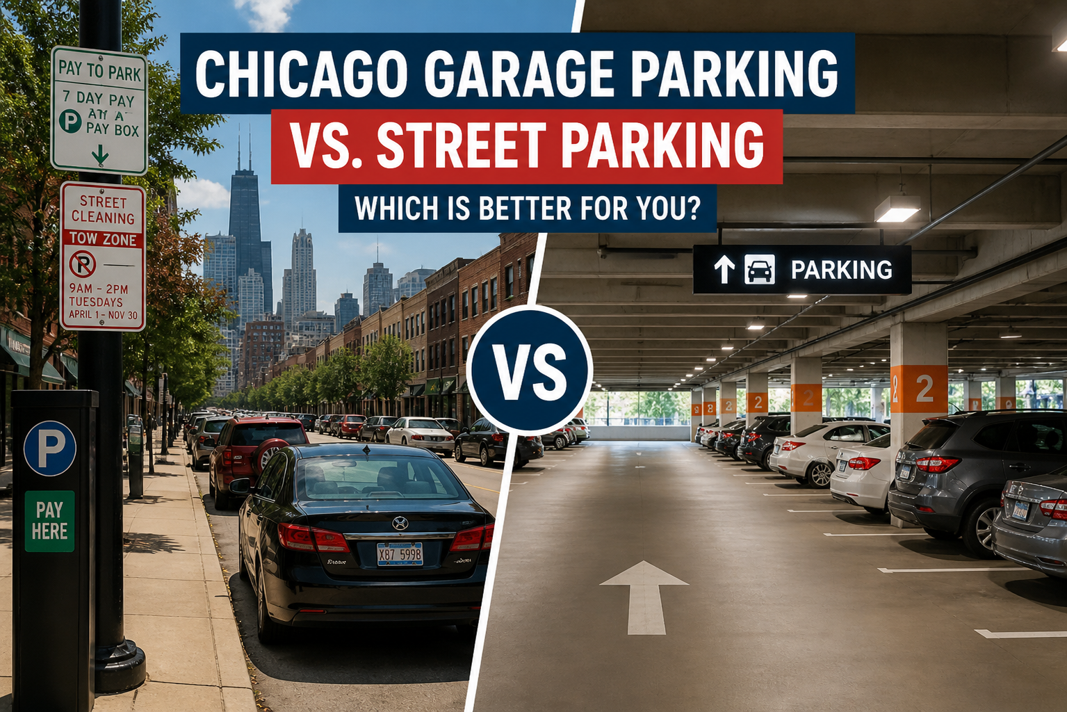 Chicago Garage Parking vs. Street Parking: Which Is Better for You?