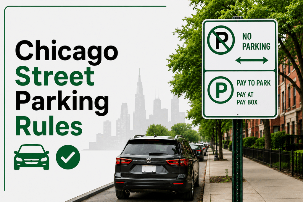 Chicago Street Parking Rules And Online Booking System Guide