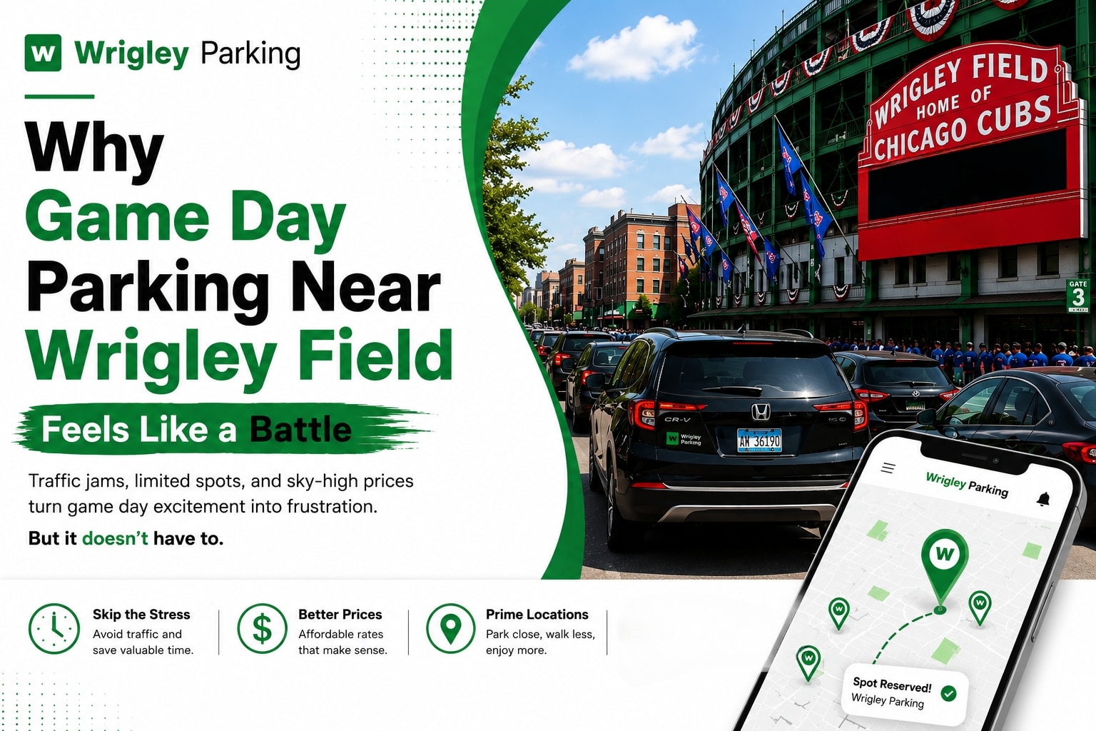 Why Game Day Parking Near Wrigley Field Feels Like a Battle