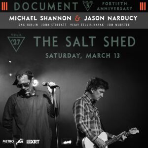 Michael Shannon & Jason Narducy and Friends play R.E.M.’s Document